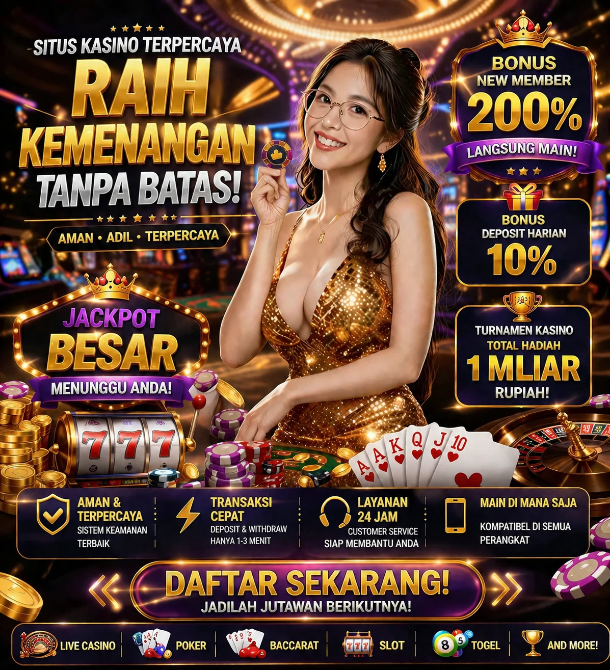 Roleta e blackjack aq777